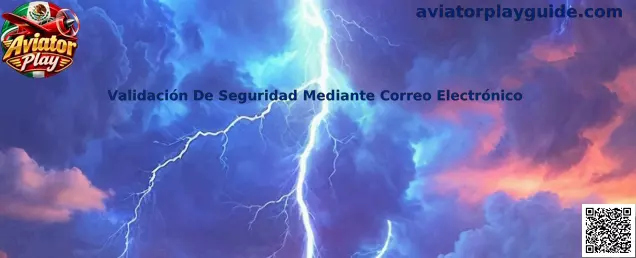 Validación de seguridad mediante correo electrónico en Aviator Play